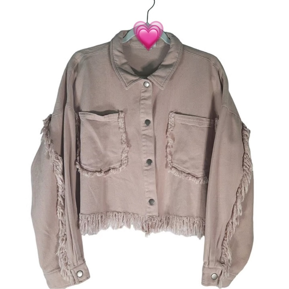 Fringed Pink Jacket